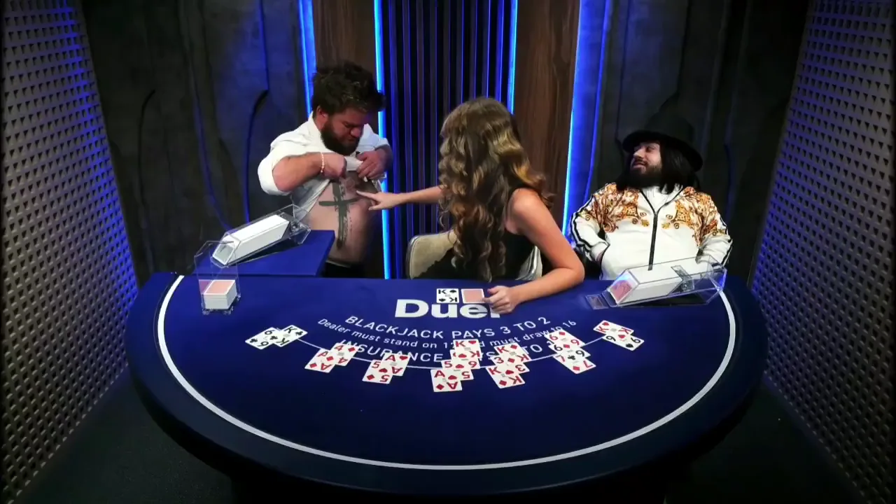 A hand at the Duel table